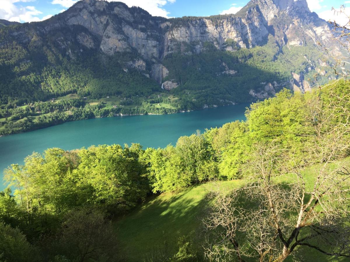 Hotel Cafe Seeblick Filzbach Eksteriør billede