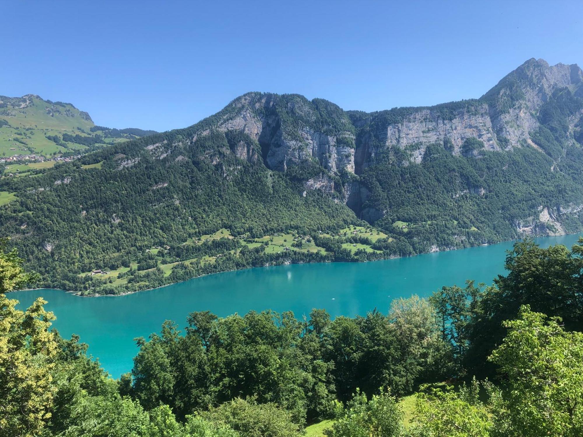 Hotel Cafe Seeblick Filzbach Eksteriør billede